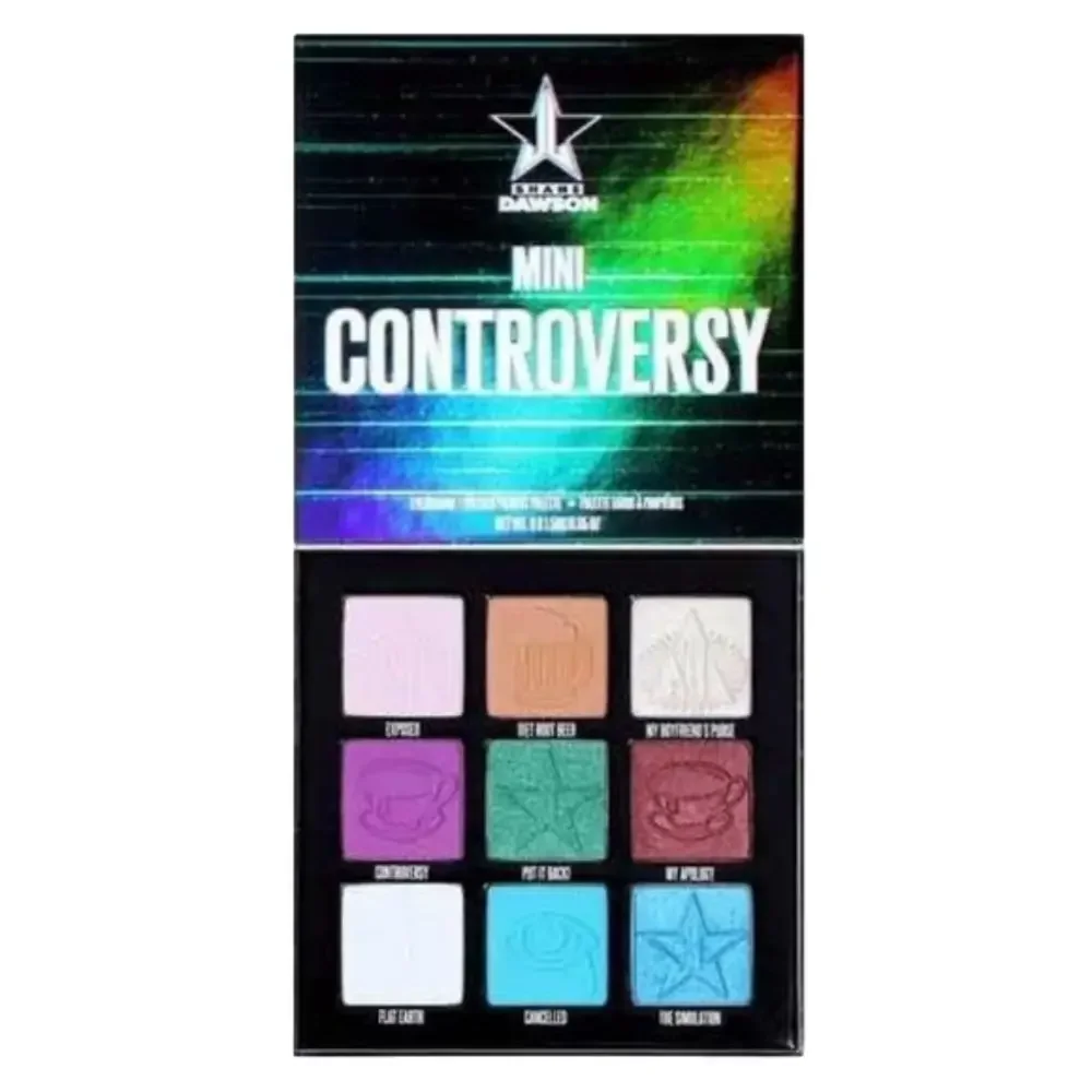 JEFFREE STAR EMERALD MINI CONTROVERSY EYESHADOW PALETTE NIB